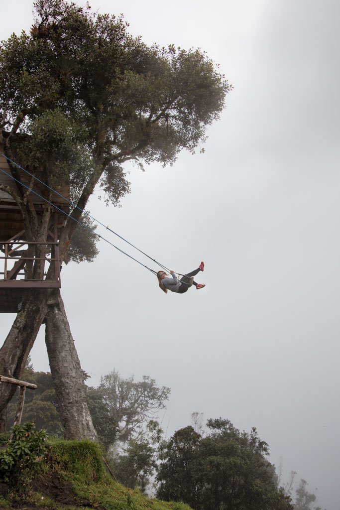 Casa del Arbol, Baños, Ecuador, South America