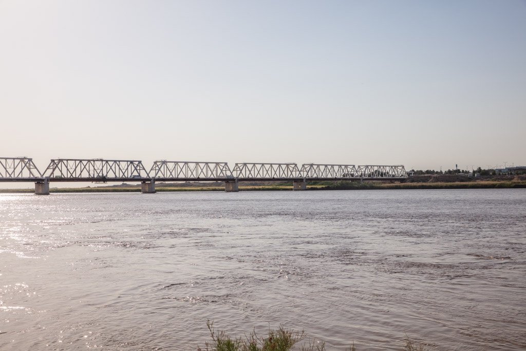 Freindship Bridge, Hairatan Border Crossing, Uzbekistan, Afghanistan