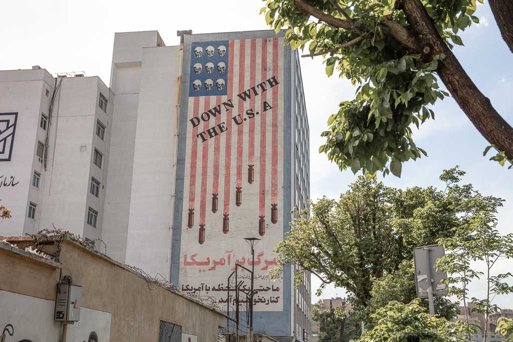 Stars and Stripes Mural, Stars and Stripes Mural Tehran, Stars and Stripes Mural Iran, Stars & Stripes Mural, Stars & Stripes Mural Tehran, Stars & Stripes Mural Iran, Down with America, Down with America Mural Tehran, Down with America Mural Iran, Iran Murals, Tehran Murals, Tehran, Iran